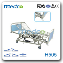 Cama de hospital elétrica de cinco funções, cama médica H505